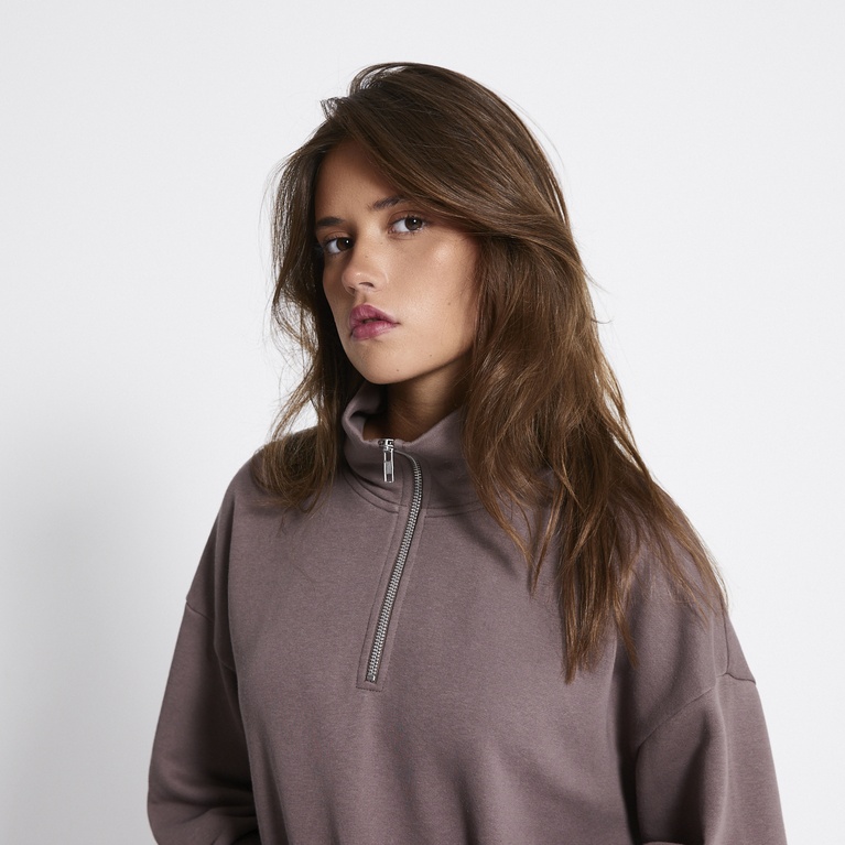 Half zip sweatshirt "Maja"